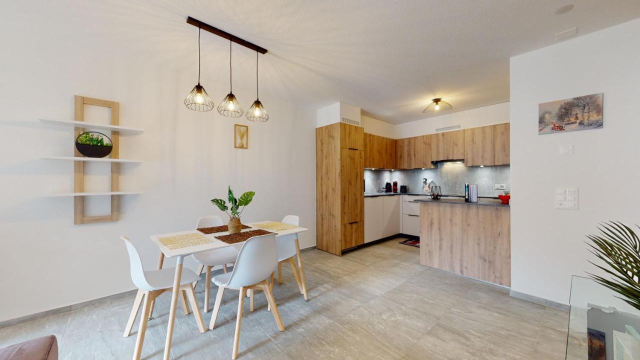 Apartment With Sauna And Mountain View Leukerbad Exterior foto